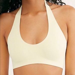 NWT Free People Amber Halter Neo Bralette
